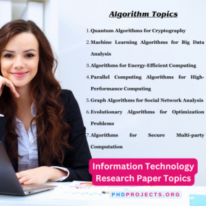 Information Technology Research Proposal Topics