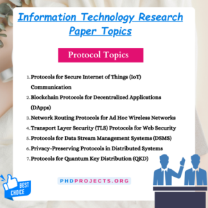 Information Technology Research Proposal Ideas