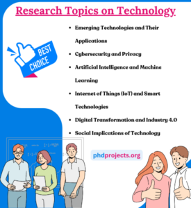 Research Ideas on Technology