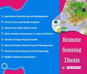 Remote Sensing Thesis Topics
