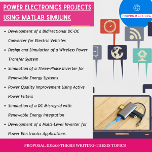 Power Electronics Project Topics Using MATLAB Simulink