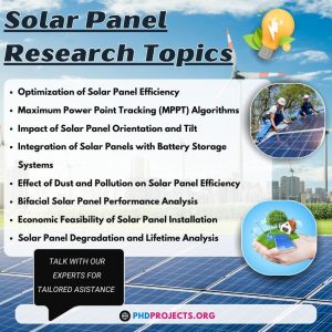 Solar Panel Thesis Topics